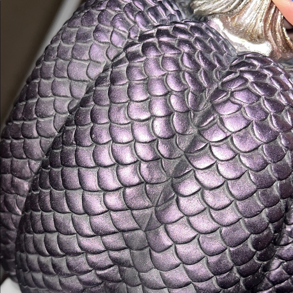 Rachel Zoe Purple Scaled Pumpkin Decor - Picture 5 of 5